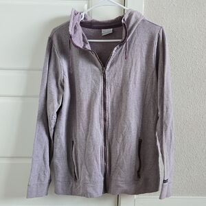 Columbia Women's Purple Zip-Up Hoodie